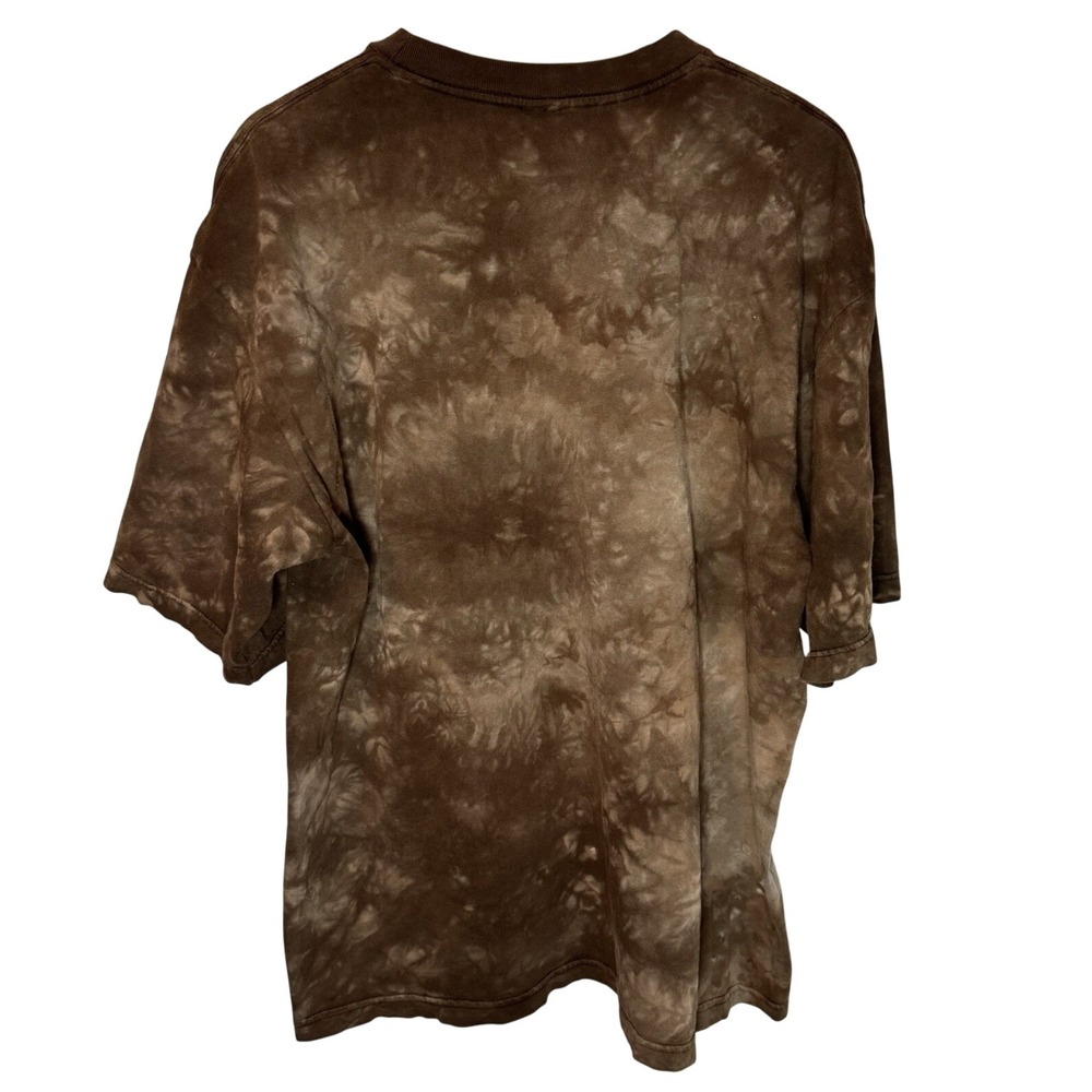 VTG Native American Wolf‎ Sky AOP Eagle Nature Graphic T-Shirt USA Made XL - Picture 5 of 5